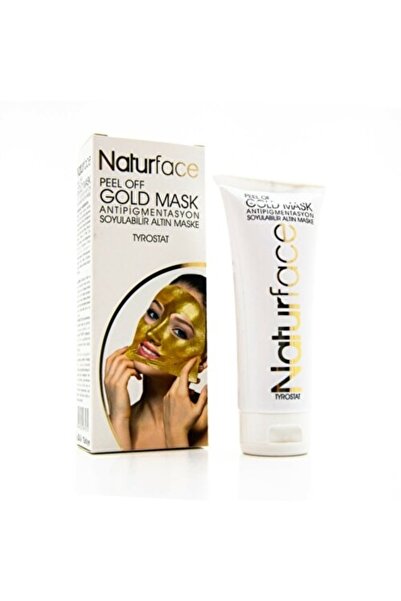 Naturface قناع الوجه الذهبي القابل للتقشير