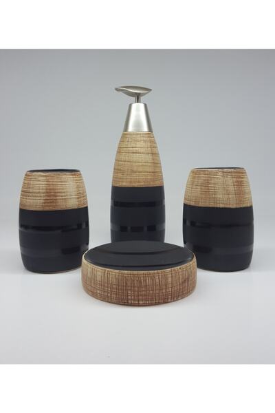 Fame Kıtchen 4 Piece Ceramic Bathroom Set