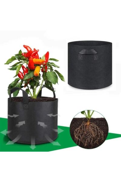 GrowsFamily Kumaş Saksı 57 Litre