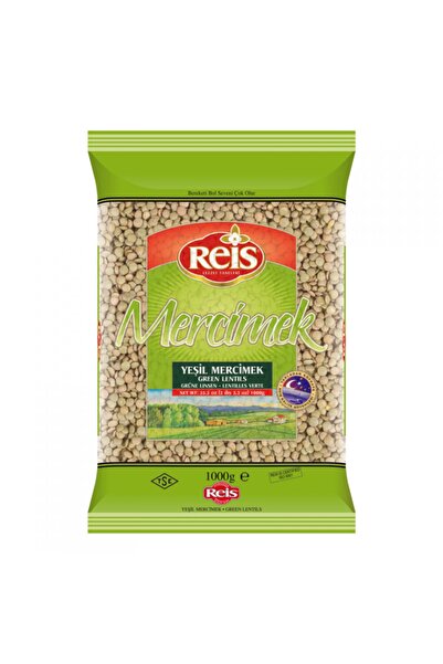 Reis Yeşil Mercimek 2.5 Kg
