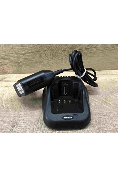 ASELSAN Orijinal 4713 El Telsizleri Için Masaüstü Şarj Tablası + Adaptörü