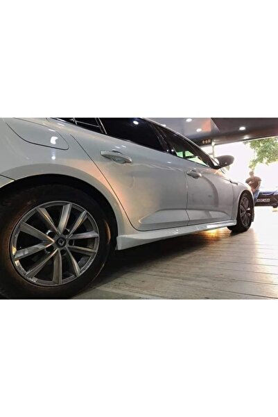 Genel Markalar Renault Megane 4  Uyumlu Yan Marşpiyel Seti Abs Plastik ,astar...