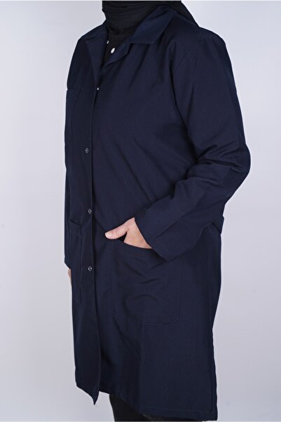 MAKROSAFETY مريلة عمل نسائية، مريلة طبيب، مريلة مدرسية، قماش عالي الجودة وخياطة