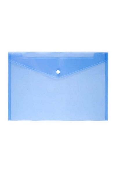 FİYPER A4 Colored Transparent Snap Envelope File 5 Pieces