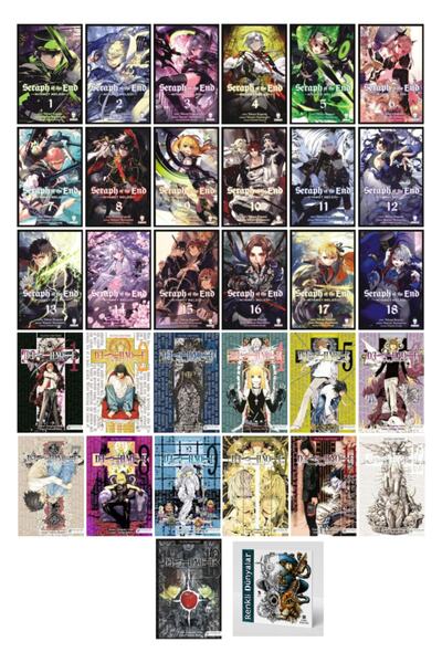 AKILÇELEN YAYINEVİ Death Note 13 Kitap - Serap Of The End 18 Kitap Mega Set R...