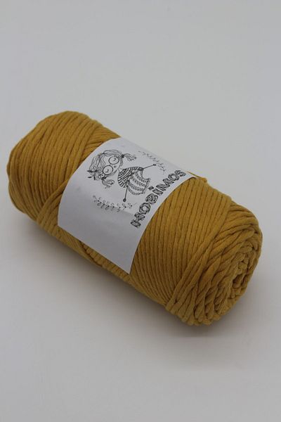Hobimos Πολυτελές βαμβακερό νήμα 3mm Single Twist 100% βαμβάκι με δυνατότητα ραφής μακραμέ 250 γραμμάρια
