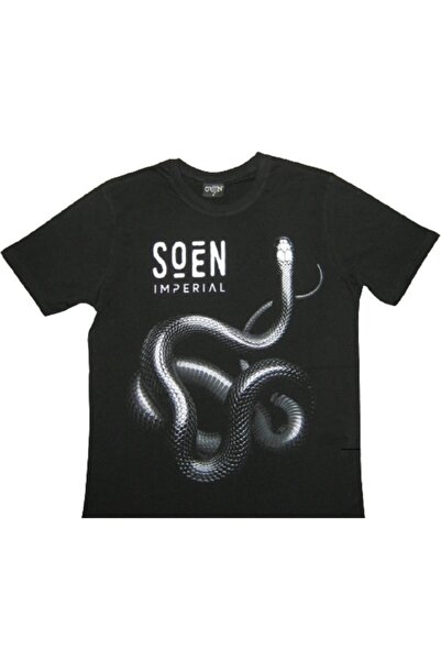 Orijin Tricou Soen negru pentru bărbați