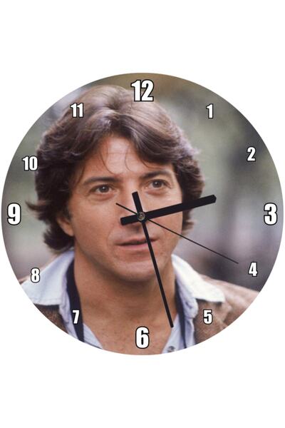 Cakatablo Dustin Hoffman Love Looks Wall Clock (Diameter 30X30 cm)