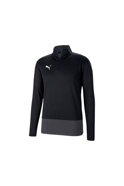 Puma Teamgoal 23 Training 1 4 Zip Top - Мъжки черни суичъри 656476 -02