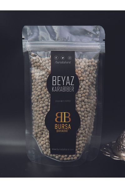 Bursa Baharat White Pepper Grain 250 gr