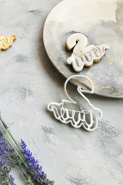 CESTOPİENO 2 (TWO WRITTEN) Number Cookie Mold