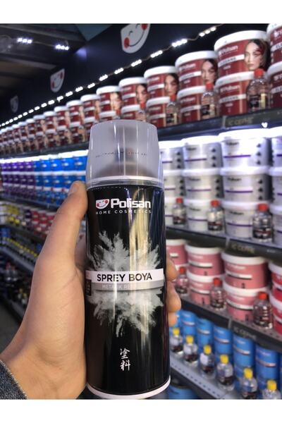 Polisan Sprey Boya Metalik Antik