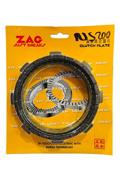 Zag Bajaj Pulsar Ns 200/cbr 125 Debriyaj Balatası 6'lı Set Yüksek Kalite