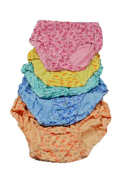 Seher Yıldızı Skd0027 Chiloți de damă 6 bucăți imprimați pastel