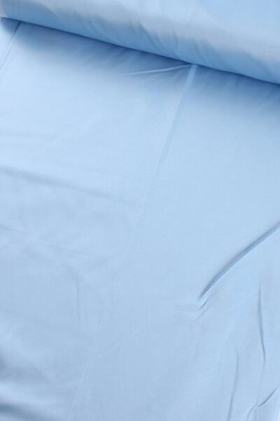 AKELLA Mavi Mat Pamuk Saten Kumaş