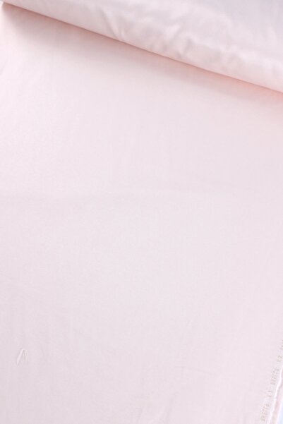 AKELLA Uçuk Pembe Mat Pamuk Saten Kumaş