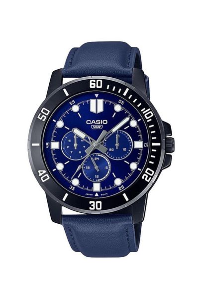 Casio ساعة يد رجالية MTP-VD300BL-2EUDF