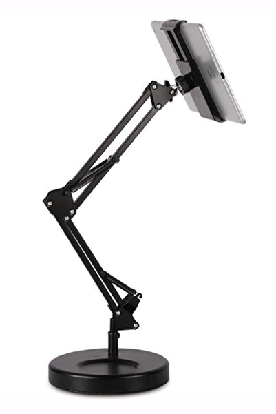 CEPCASE Ipad Tabletler Için Ayarlanabilir 360 Derece Teleskopik Metal Masa Üs...