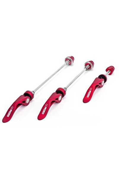 XLC Quick Release Set Sele Borusu Ön Arka Jant Set Kırmızı Qr-l05