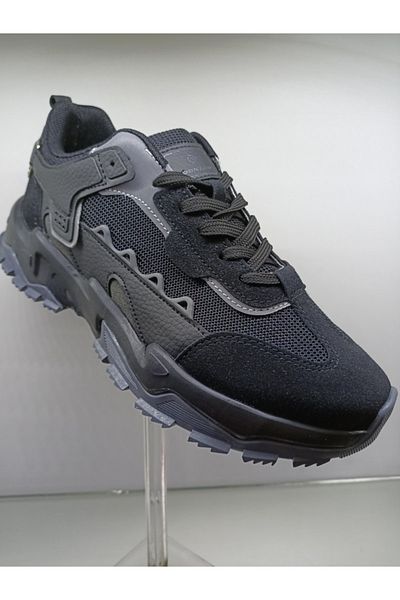 DUNLOP Memory Sole Anatomical Sports Shoes Black