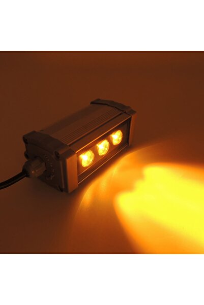 Sunlight Led Aydınlatma Wall Washer Duvar Boyama 10 Cm 3w Amber