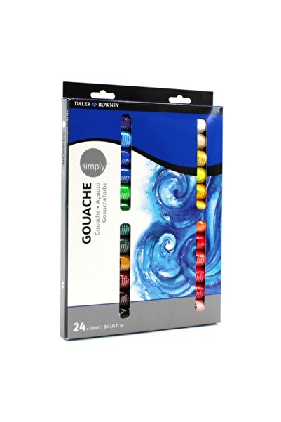 Daler Rowney Guaj Boya Seti 24x12ml