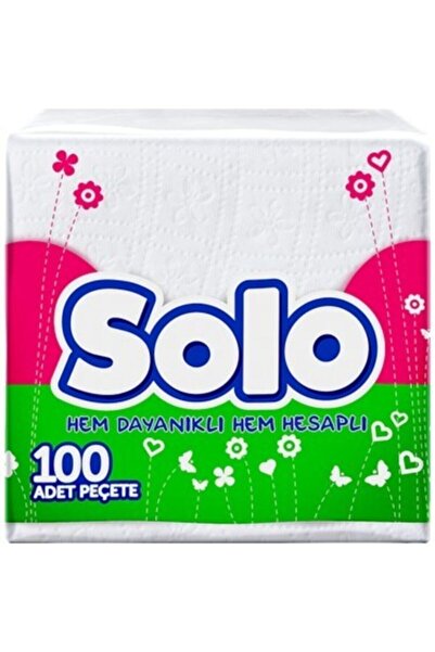 Solo 100 lü Sofra Peçetesi 5' li Paket