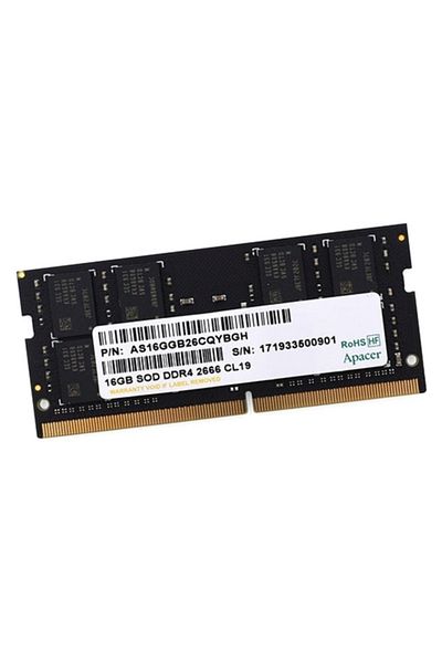 Apacer 2666Mhz Cl19 Ddr4 16Gb Notebook Ram (Es.16G2V.Gnh)
