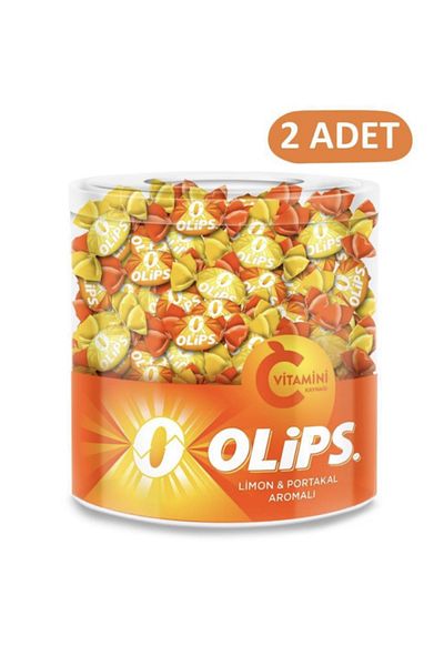 Olips 462 Gr Flavored Lemon and Orange Confectionery - Pack of 2