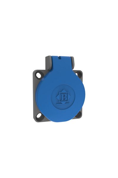 Bemis 1x16a Panel Socket (horizontal Input) By8-1402-2700