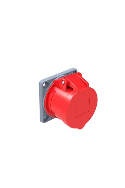 Bemis Cee Norm 5x16a(3p+e+n) 380v50/60 Hz6h Ip 44 Machine Socket (75x75) Bc1-1505-2413