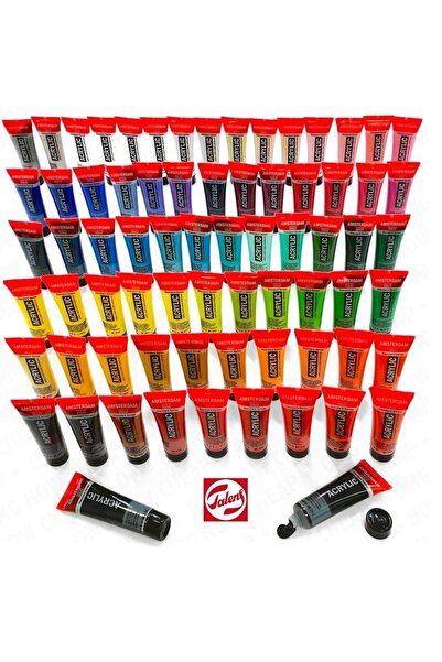 Talens Amsterdam Acrylic 120 ml Full Set 90 Adet Akrilik Boya Tüm Renkler