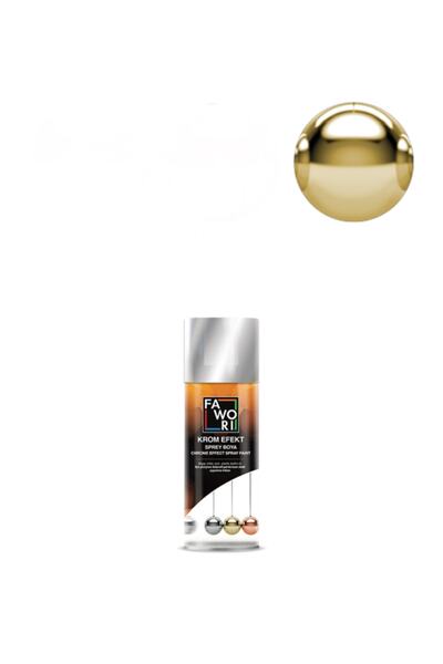 Fawori Krom Efekt Sprey Boya 400 Ml, Renk: Altın