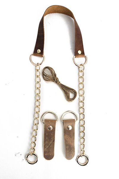 alfa tasarım atölyesi Piele naturală și lanț, inel elastic, piele de șobolan,...