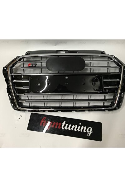 HYM TUNİNG Audi A3 Panjur S3 Uyumlu  Ön Panjur 8v Makyajlı 2017 Sonrası-