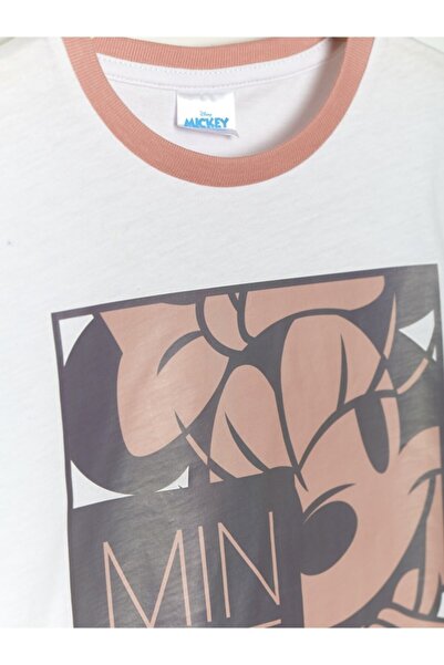 Minnie Mouse Ліцензований комплект для дівчаток Екру, 2 предмети