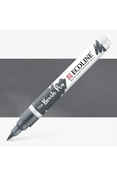 Talens Ecoline Watercolor Brush Pen Deep Gray 706