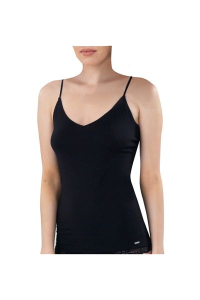 Blackspade Women's Black Strappy Undershirt 1627