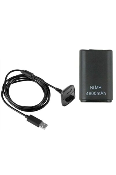 CAFELE Knt-01 4800mah Xbox 360 Joystick Kol Batarya Şarj Kablosu