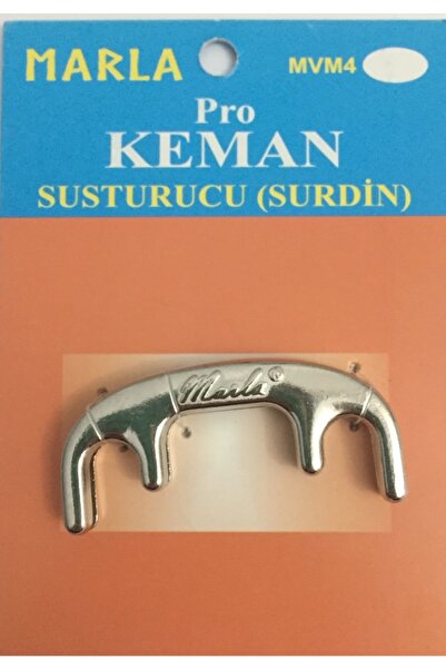 Marla Keman Susturucu Mvm4-sv Gümüş Keman Surdin