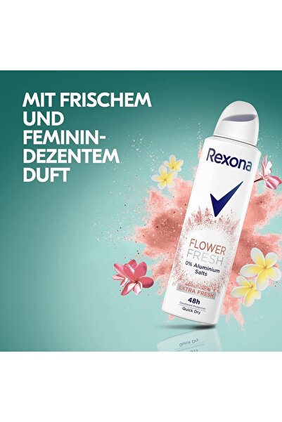 Rexona Deodorant Kadın Flower Fresh Musk 150 Ml X 6 Adet