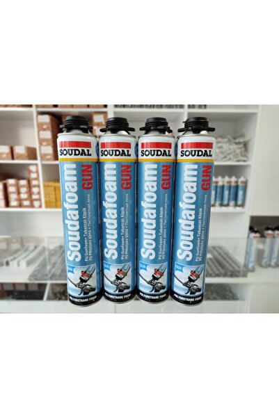 Soudal Soudafoam Pu Tabancalı Köpük (4 ADET)