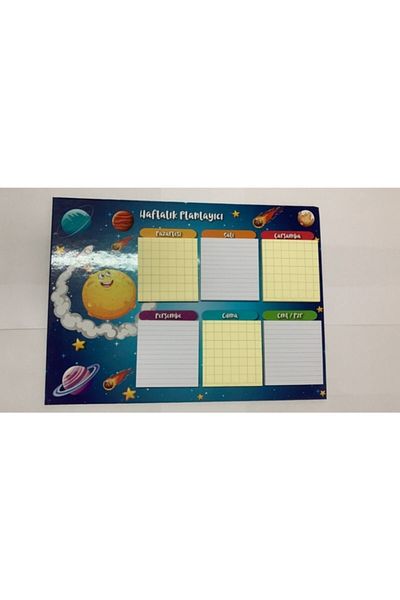 Paste Notes Set de planificator săptămânal pentru succes Notyaz (bh-3709)
