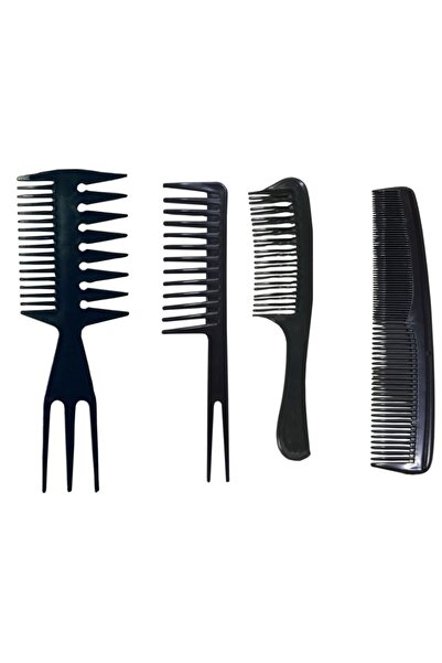 Generic Brand Styling Comb Set of 4
