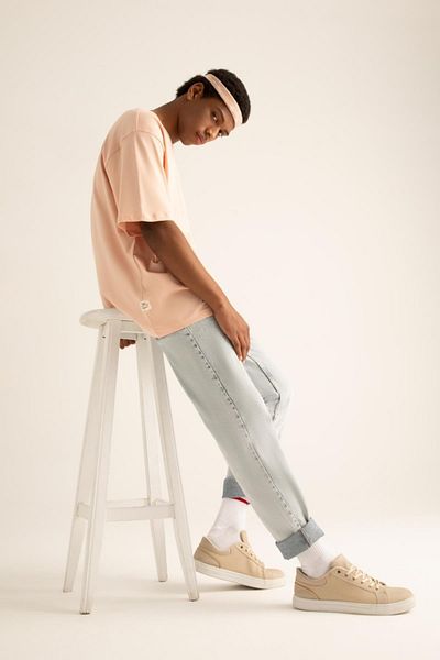 DeFacto Oversize Fit tričko s krátkým rukávem Crew Neck Basic