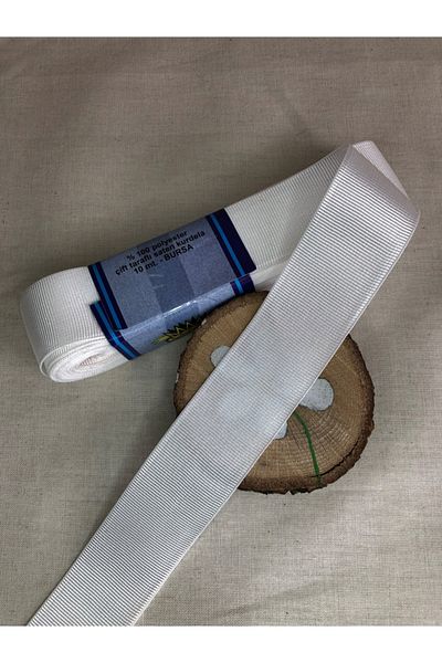 Kreatif Mağaza Κορδέλα 10 Yards Off White Grosgrain (3 CM ΠΛΑΤΟΣ) – Κορδέλα
