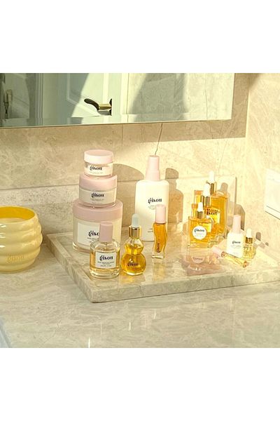 Sümeyra Marble Art Crema Nouva - Natural Beige Marble One Piece Presentation Tray "30*40cm"