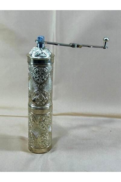 Axe Grinder Osmanlı Tarzı Ince Uzun Büyük Boy Parlak Pirinç Kahve Çekirdeği Ö...