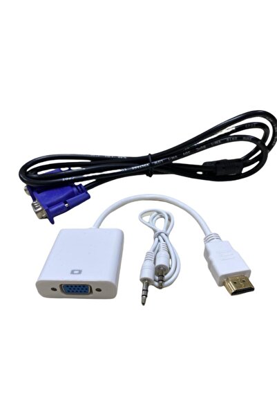 EYEPC 1.5 Metre Vga Kablo+vga To Hdmı Çevirici Aparat