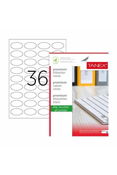 Tanex Tw-2148 40.6X25.4Mm - Laser Cutting Sticker with 100